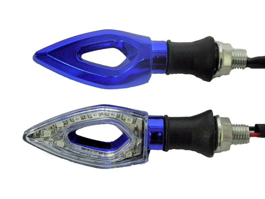 SİNYAL LED D-35 MAVİ (SARI IŞIK) (2 li TK)