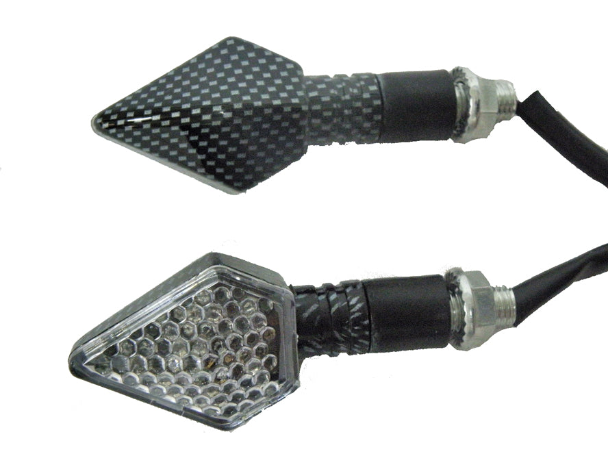 SİNYAL LED D-09 KARBON (SARI IŞIK) (2 li TK)