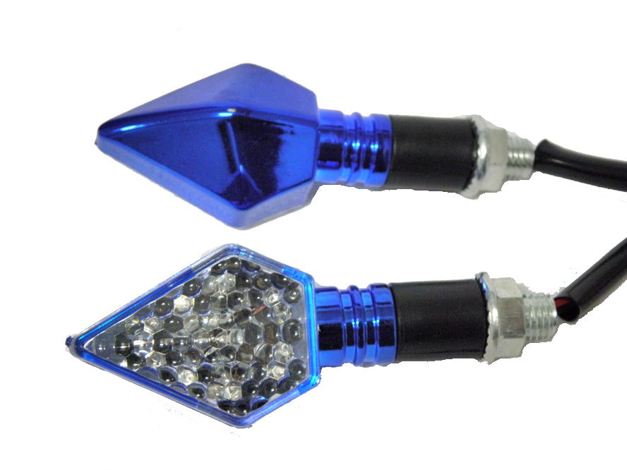 SİNYAL LED D-09 MAVİ (SARI IŞIK) (2 li TK)