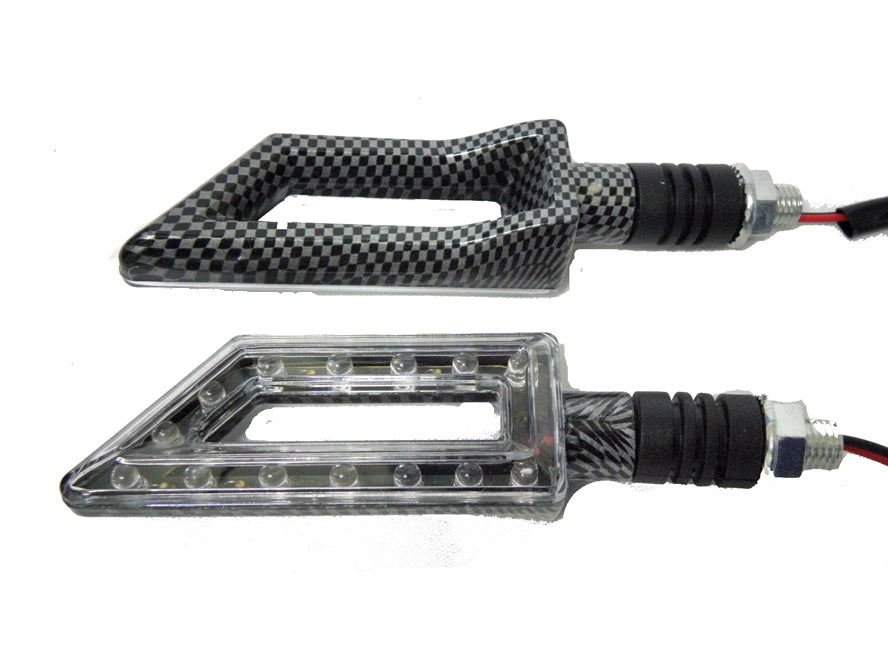 SİNYAL LED D-54 KARBON (SARI IŞIK) (2 li TK)