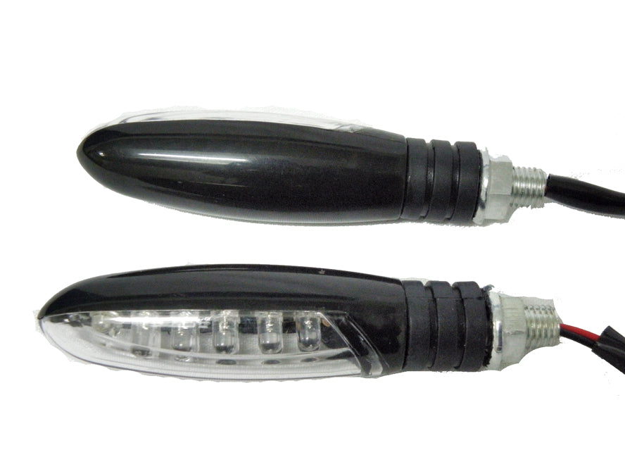 SİNYAL LED D-24 SİYAH (SARI IŞIK) (2 li TK)