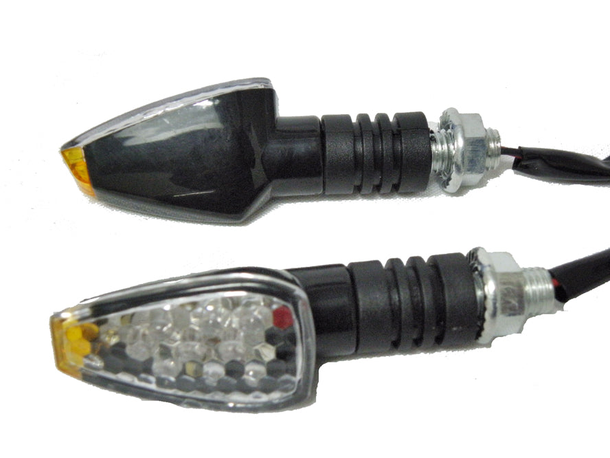 SİNYAL LED D-56 SİYAH (SARI IŞIK) (2 li TK)