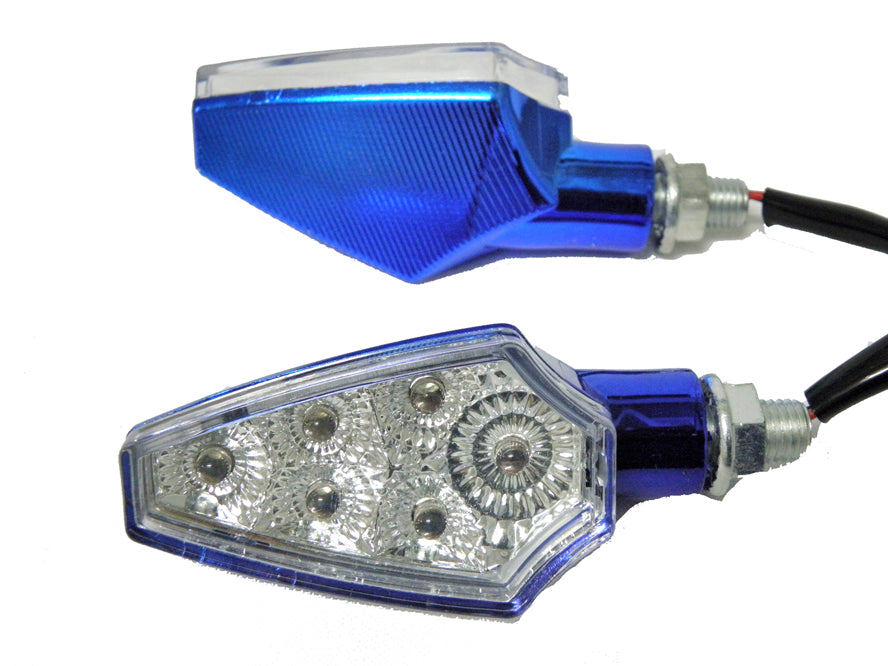 SİNYAL LED D-61 MAVİ (SARI IŞIK) (2 li TK)