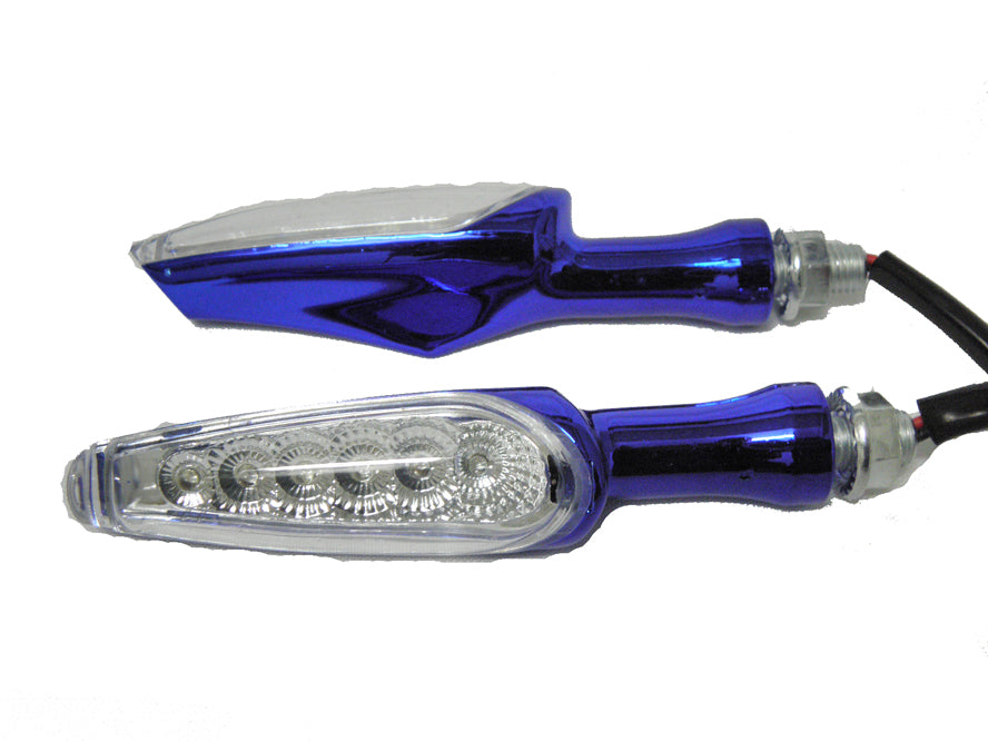 SİNYAL LED D-62 MAVİ (SARI IŞIK) (2 li TK)
