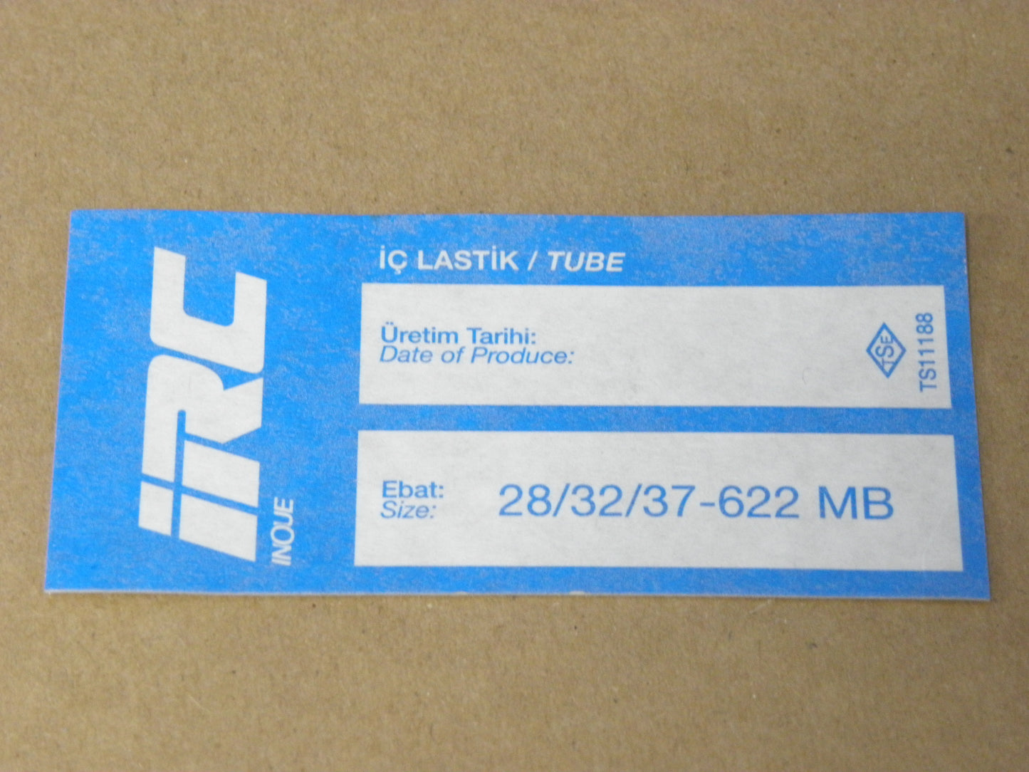 İÇ LASTİK 28x1 1/4x1 1/2 (28/32/37-622MB) (8554)