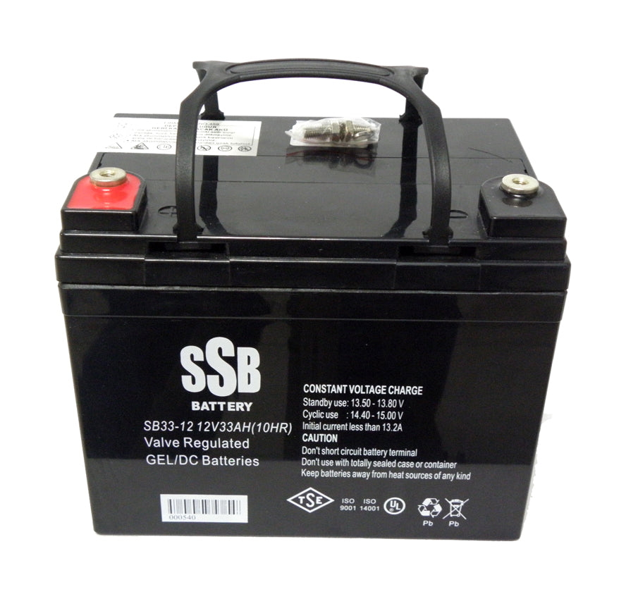 AKÜ GELLİ 12V 33AH /10HR (OV SERİSİ) (Engelli Araç)