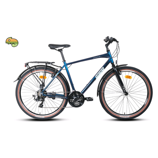 Carraro Sportive 721 27.5 Jant Şehir/Tur Bisikleti (Mavi-Mor-Yeşil-Turkuaz)