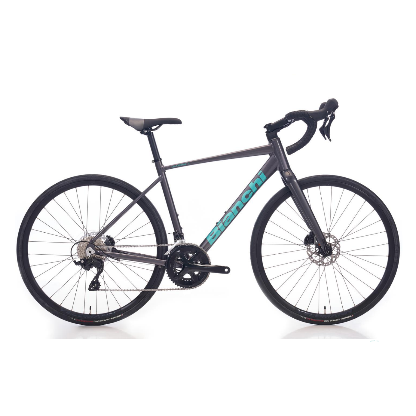 Bianchi Via Nirone 7 Disk 28 Jant Yol Bisikleti 105 (Gri Celeste)