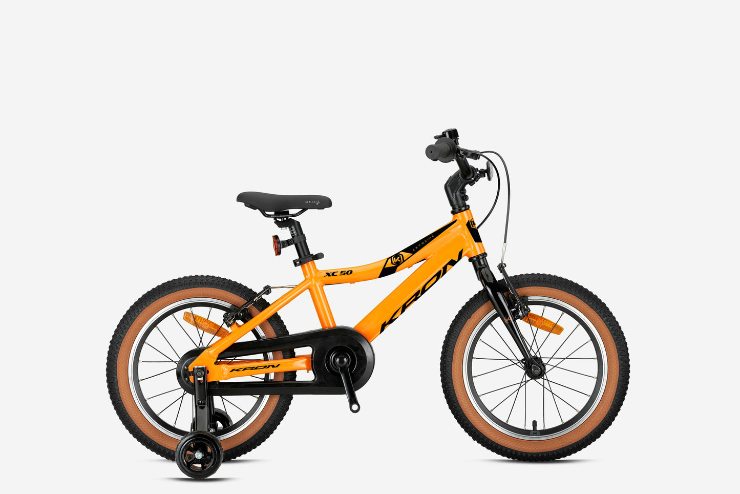 Kron Xc50 16 Jant V Fren Çocuk Bisikleti (Turuncu-Siyah)