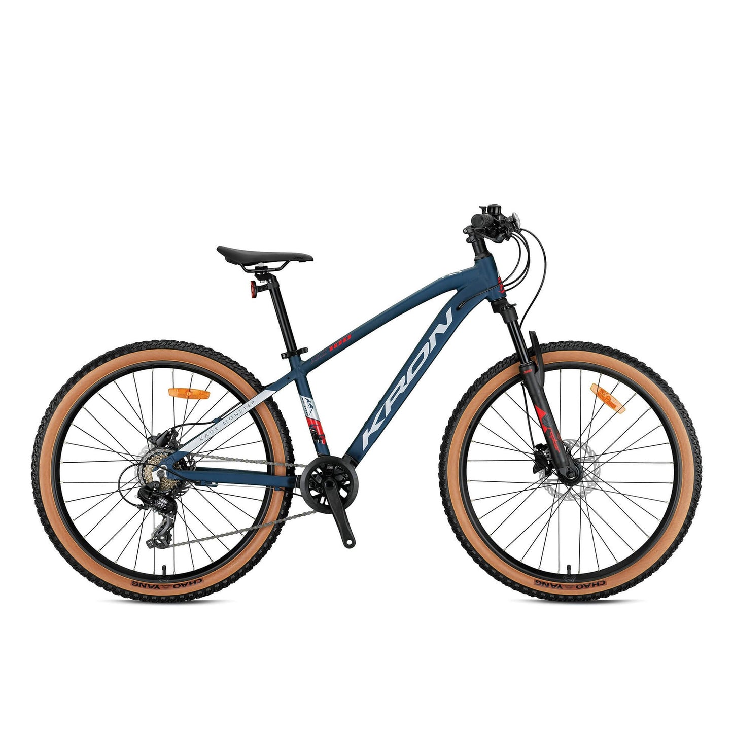 Kron Xc 100 26 Jant Dağ Bisikleti Hd (Mat Koyu Lacivert-Gri-Kırmızı)