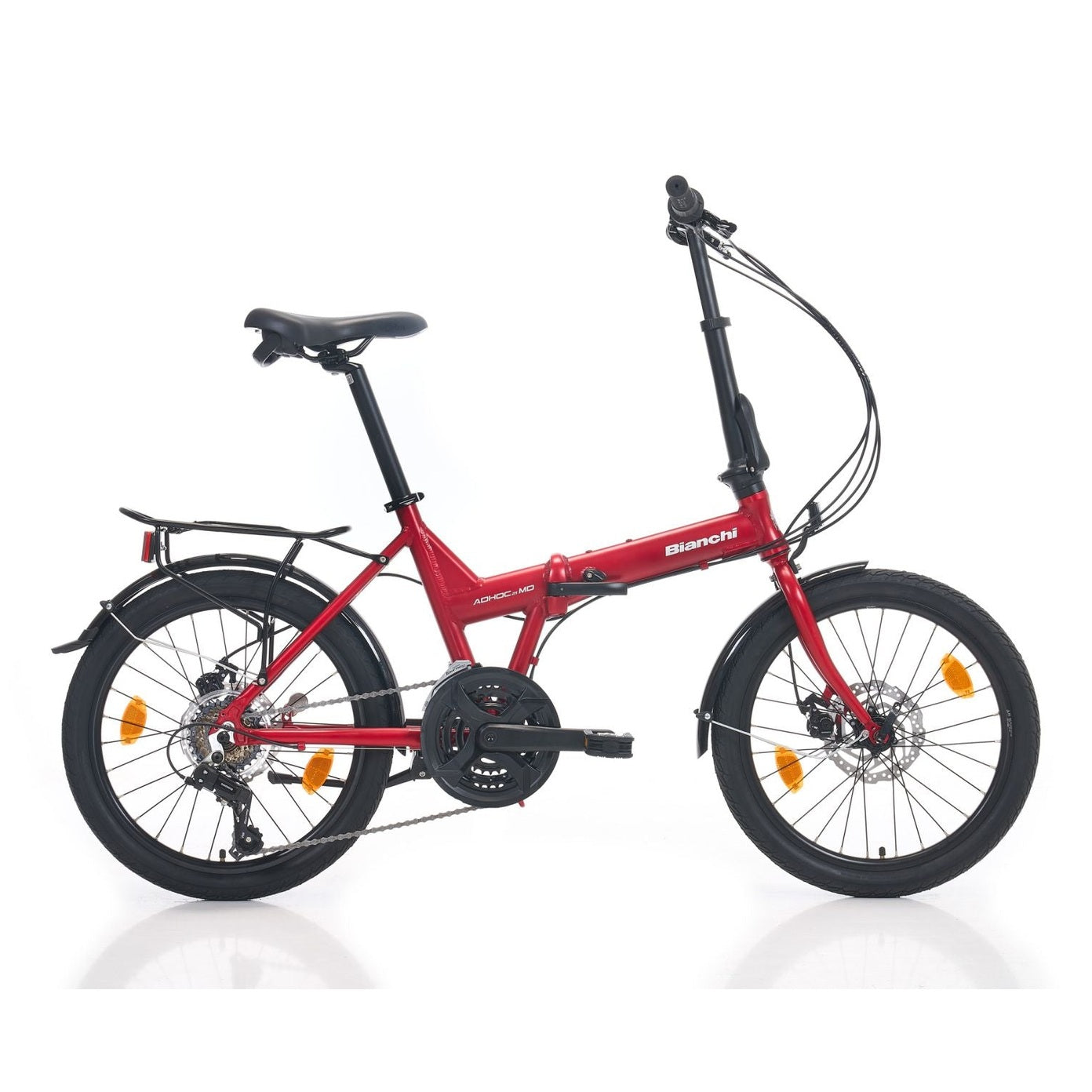 Bianchi F21 Adhoc 20 Jant Md Katlanır Bisiklet (Kırmızı-Beyaz)