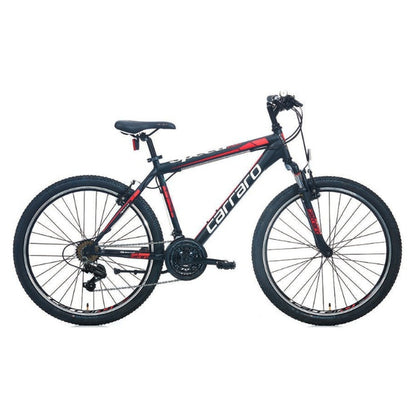 Carraro Speed 260 26 Jant V Fren Dağ Bisikleti (Mat Siyah Mavi Koyu Mavi)