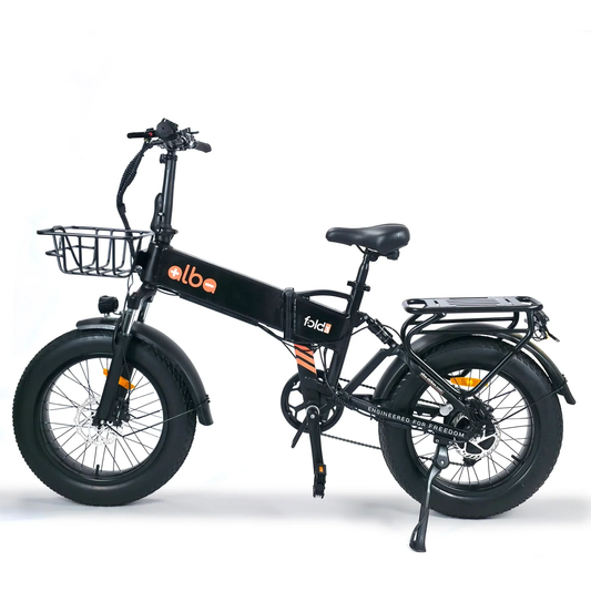 Alba Fold 3 Elektrikli Bisiklet 10 Ah (Siyah)