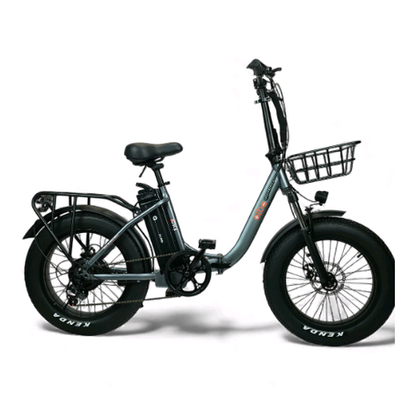 Alba Fold S 20 Jant Elektrikli Katlanır Bisiklet (Füme)