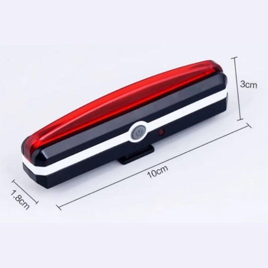 Arka Stop Kırmızı Mavi Çakar Usb Şarjlı 100 Lumen