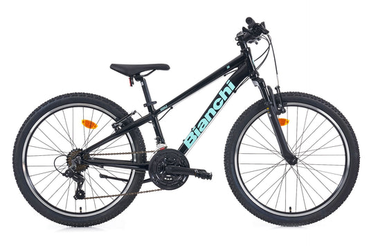 Bianchi JM00242 24 Jant V Fren Dağ Bisikleti (Siyah Celeste)