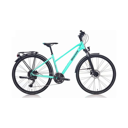 Bianchi Newtourer 28 Jant Hd Şehir Bisikleti (Mat Celeste-Grafit)