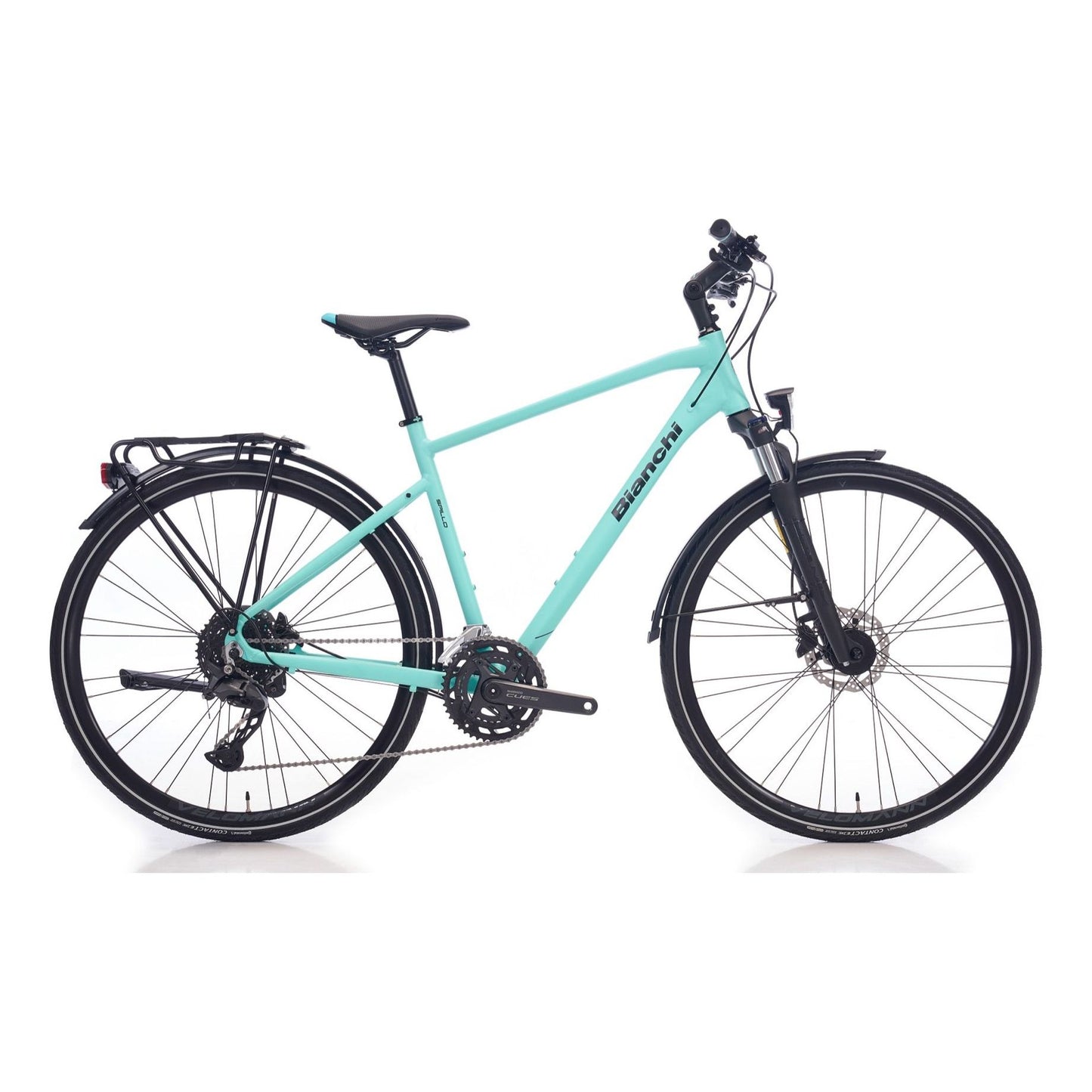 Bianchi Newtourer 28 Jant Hd Şehir Bisikleti (Mat Celeste-Parlak Grafit)