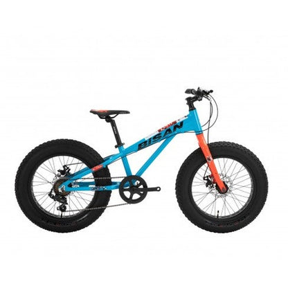 Bisan Limit 20 Jant Çocuk Bisikleti Fat Bike (Mavi Turuncu)