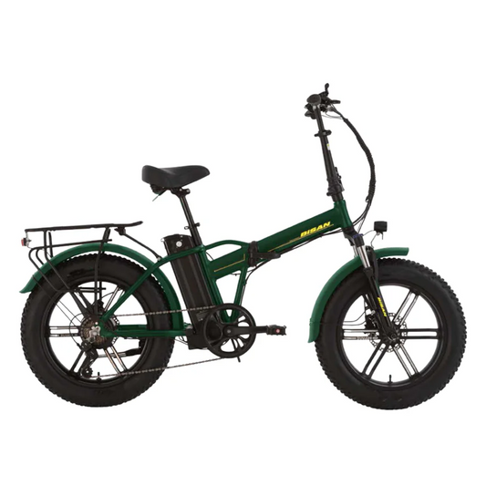 Bisan E-Folding F3 20 Jant Hd Elektrikli Katlanır Bisiklet (Haki)