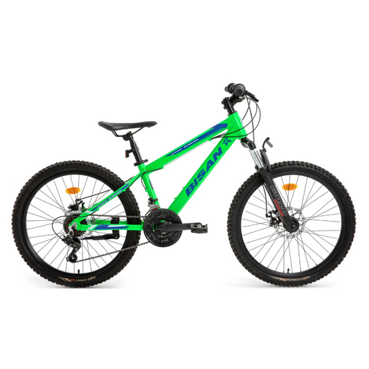 Bisan Kdx 2900 24 Jant Md Çocuk Bisikleti (Neon Yeşil Mavi)