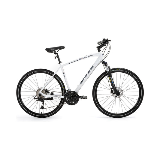 Bisan Trx 8500 28 Jant Hd Trekking Bisiklet (Mat Beyaz-Lacivert)