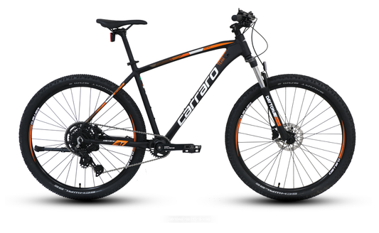 Carraro Daytona 709 27.5 Jant Hd Dağ Bisikleti (Mat Siyah Beyaz Turuncu)