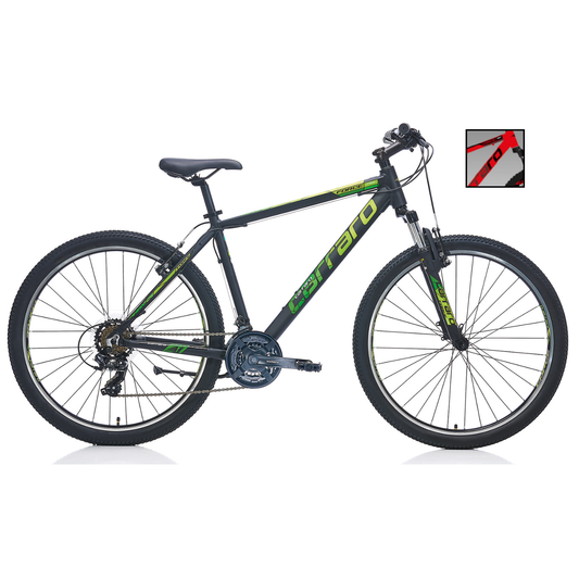 Carraro Force 900 29 Jant V-Fren Dağ Bisikleti (Mat Kırmızı-Siyah-Beyaz)