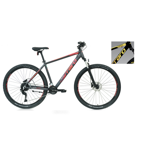 Carraro Force 970C 29 Jant Dağ Bisikleti (Mat Siyah-Sarı-Gümüş)