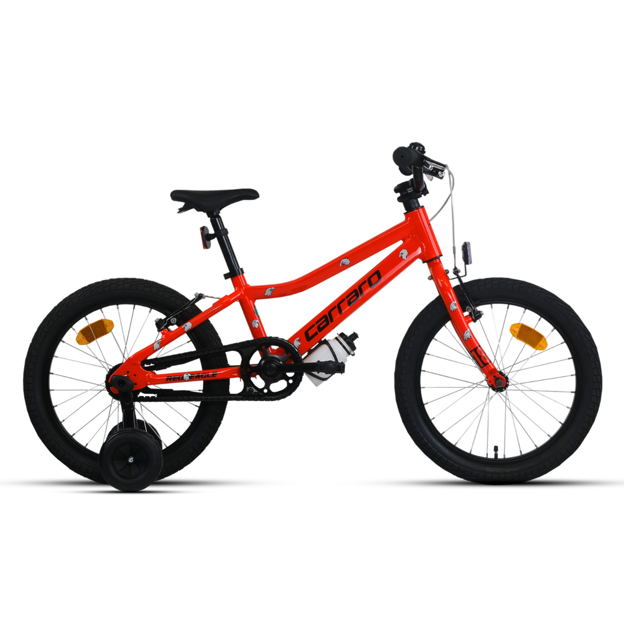 Carraro Red Eagle 18 Jant V Fren Çocuk Bisikleti (Kırmızı Siyah)