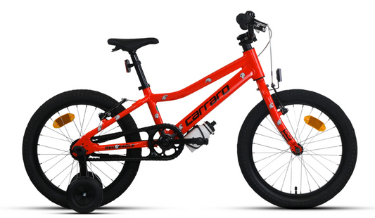 Carraro Red Eagle 18 Jant V Fren Çocuk Bisikleti (Kırmızı Siyah)