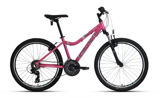 Carraro Speed 242 24 Jant V Fren Dağ Bisikleti (Fuşya-Beyaz-Lila)