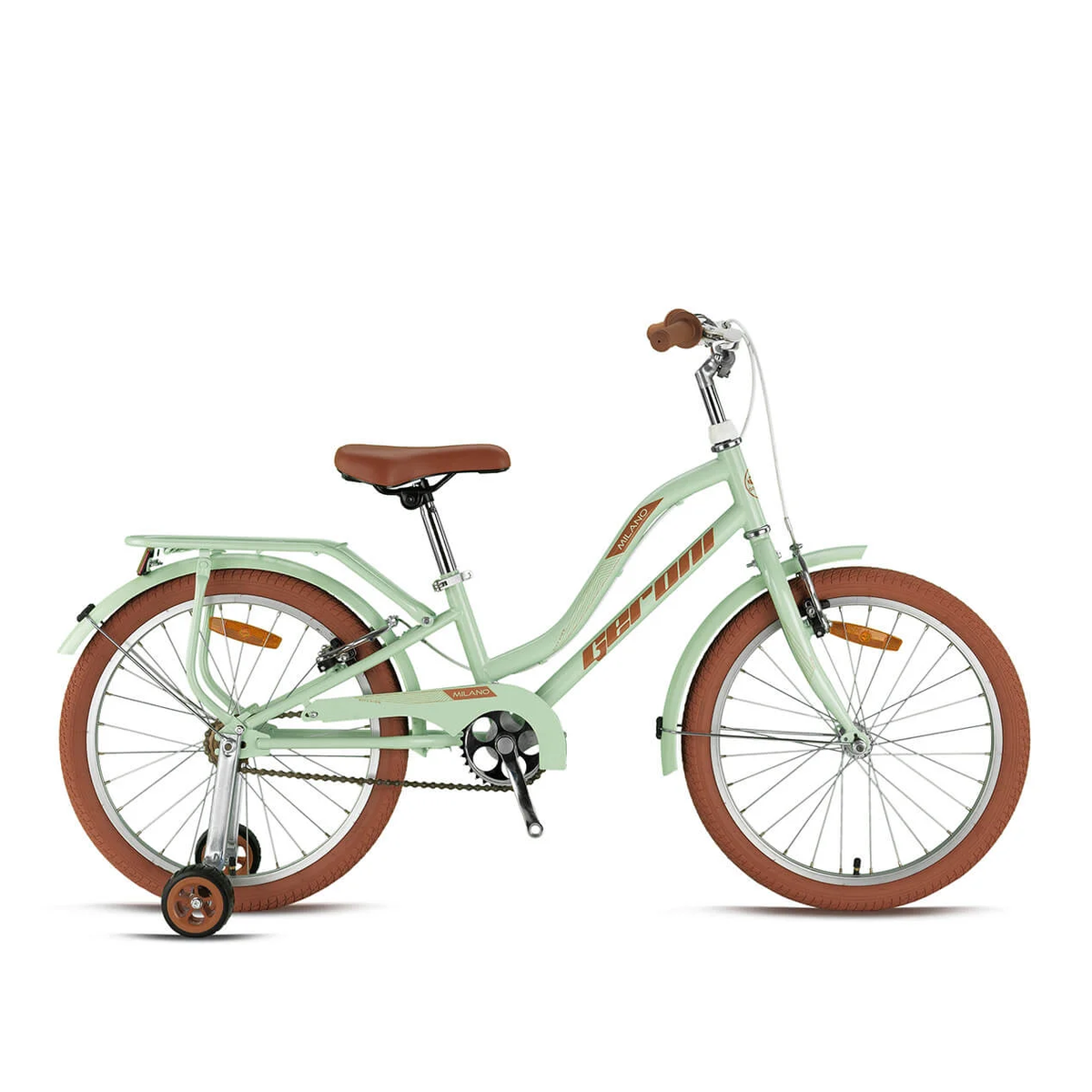 Geroni Milano L 20 Jant Çocuk Bisikleti (Bej-Kahverengi)