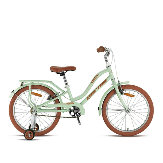 Geroni Milano L 20 Jant Çocuk Bisikleti (Bej-Kahverengi)