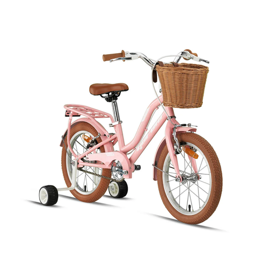 Geroni Milano L 20 Jant Çocuk Bisikleti (Pembe-Beyaz)