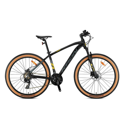 Kron Xc 100 27.5 Jant Hd Dağ Bisikleti (Mat Siyah-Sarı-Füme)