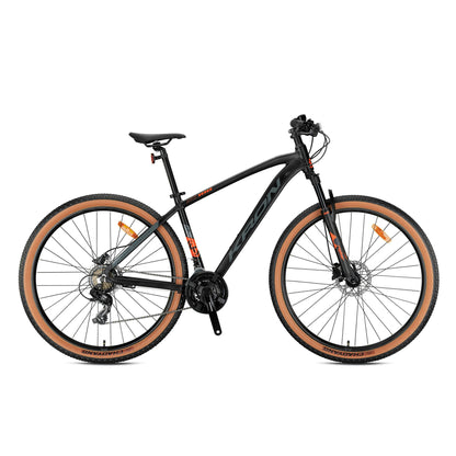Kron Xc 100 27.5 Jant Hd Dağ Bisikleti (Mat Siyah-Turuncu-Füme)