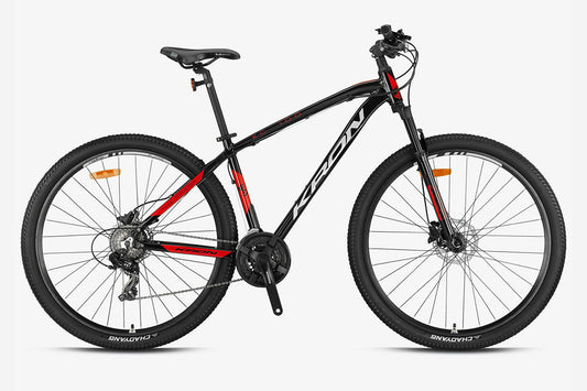 Kron Xc100 26 Jant Hd Dağ Bisikleti (Siyah-Gri-Kırmızı)