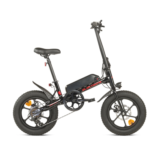 Elektrone Minivolt 16 Jant Elektrikli Bisiklet (Siyah)