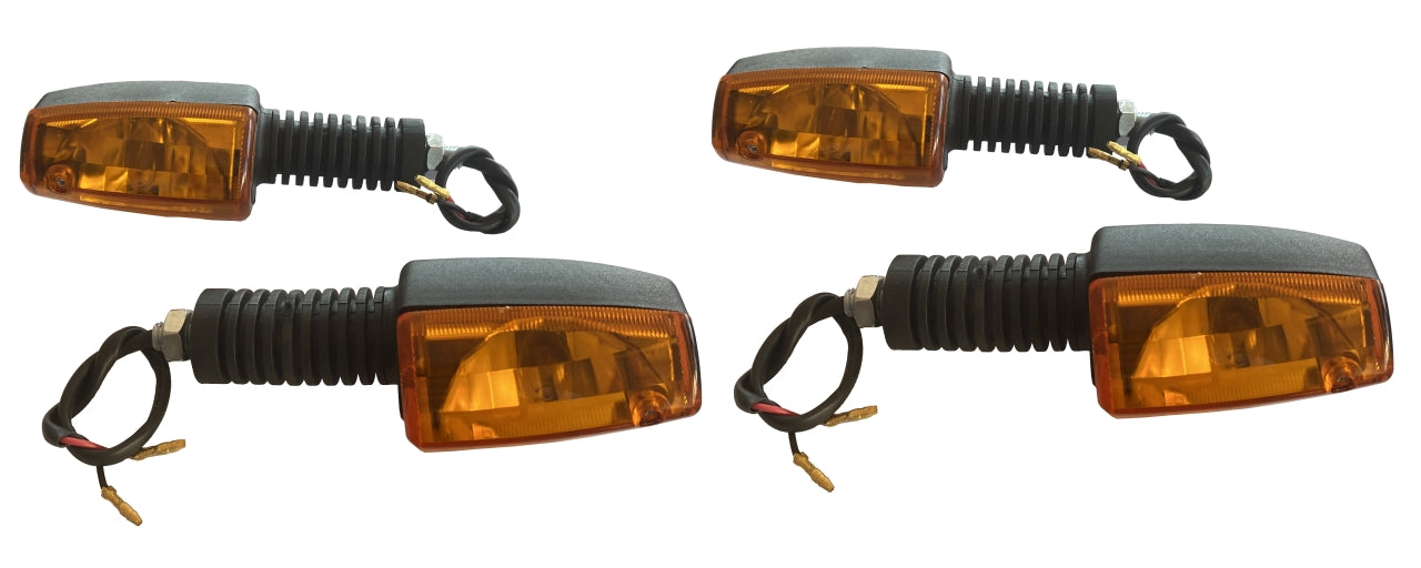 SİNYAL 125 CG SARI CAMLI UZUN (4 LÜ SET)