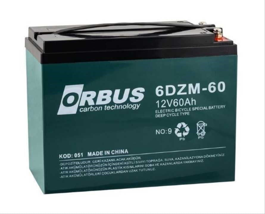 AKÜ E-BİKE  12V 60AH  (12V 60Ah / 10Hr)