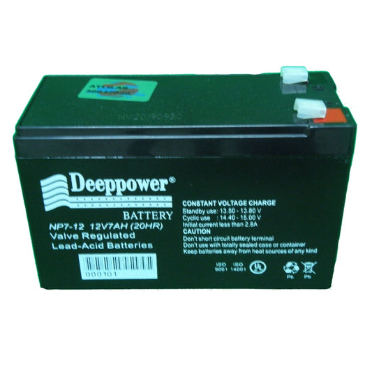 AKÜ 12V 7Ah / 20Hr (DP12-7) (Çocuk Arabası)