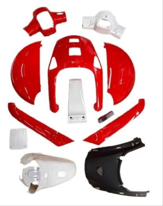 KAPORTA SETİ SCOOTER REVİVAL 50 (KIRMIZI)
