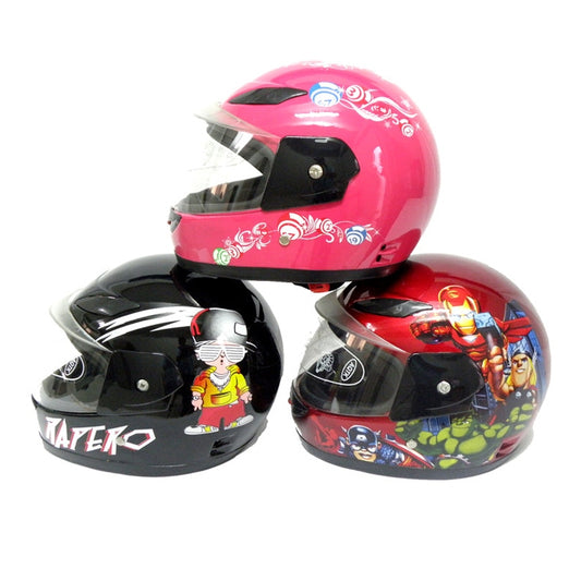 KASK ÇOCUK ÇENELİ  (4 RENK)  NO: C 01