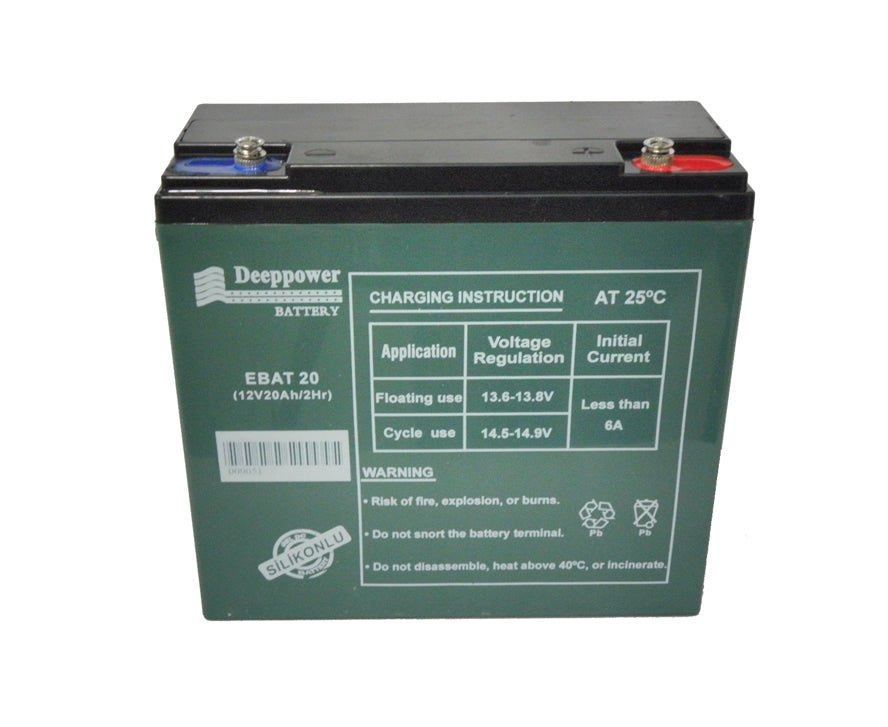 AKÜ E-BİKE  EBAT20 (NP20-12) (12V20Ah/2Hr)