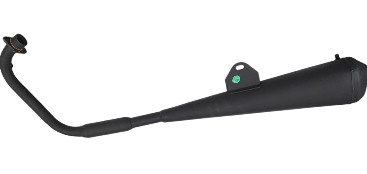 EGSOZ  RKS 125-R (SİYAH) (İNCE SUSTURUCULU)