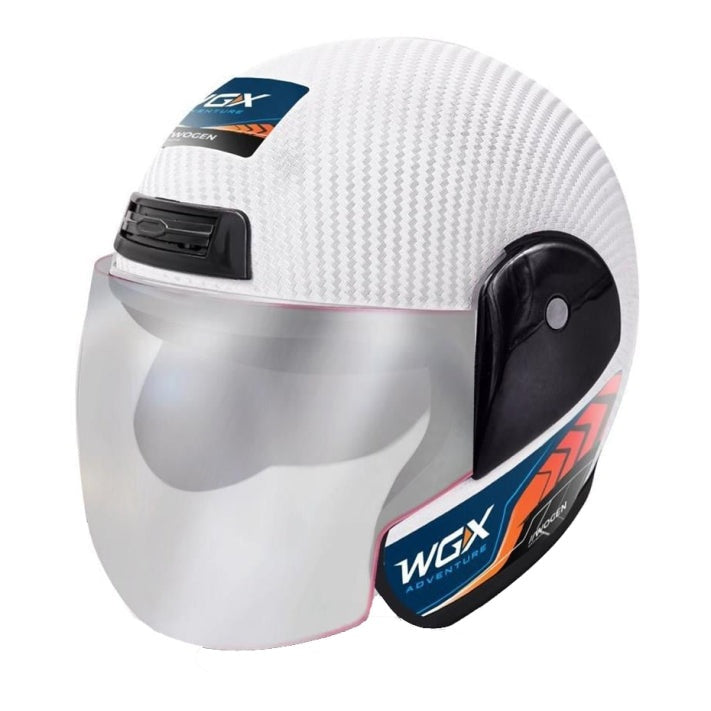 KASK ÇENELİKSİZ (ABS KALİTE)  BEYAZ