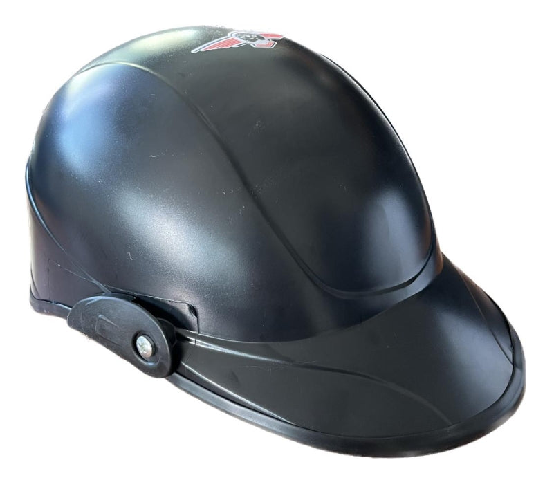 KASK JOKEY SİYAH CAMLI + FİTİLLİ