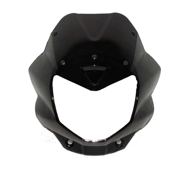 FAR PANELİ KUBA SPORT SİYAH (Cam+5 Vida)