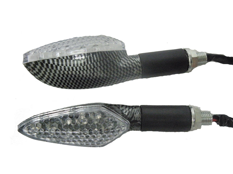 SİNYAL LED  D-07 KARBON (SARI IŞIK) (2 li TK)